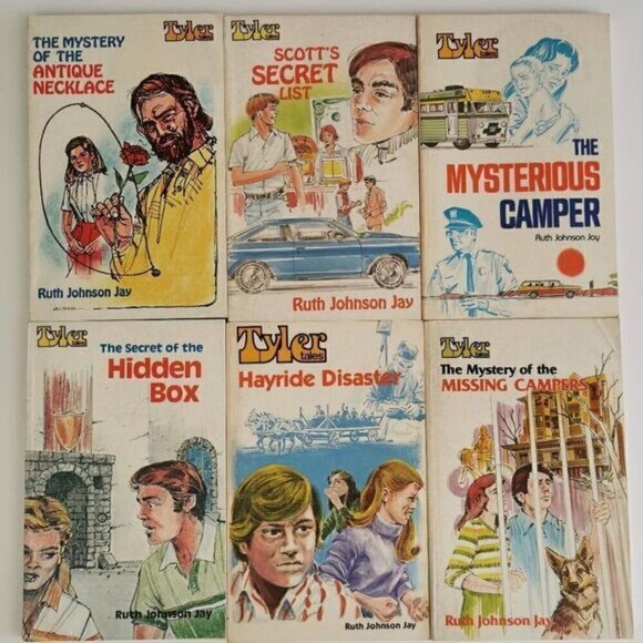 Set of 6 Tyler Tales Paperbacks, Young Christian Reader Vintage Books 70s Youth - Picture 1 of 9